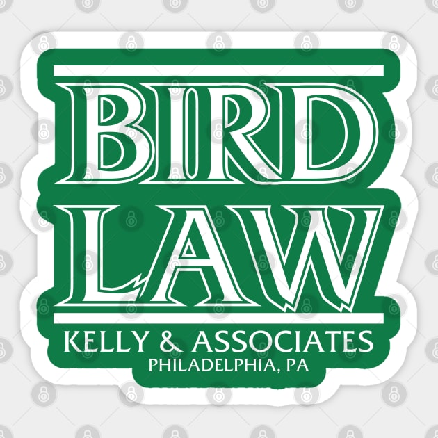 Bird Law Sticker by Gimmickbydesign